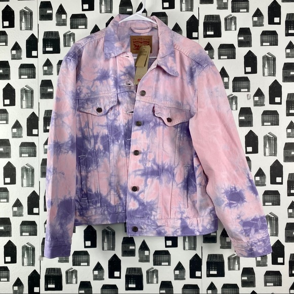 Tie Dye Denim Jacket 
